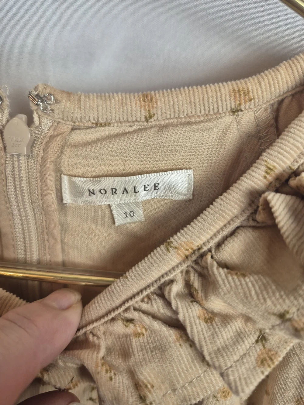Noralee Adeline Dress in Vintage Fleur origin Girls Size 10 100% Cotton